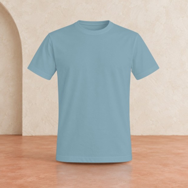 Tee-shirt homme Sol's Imperial Bleu glacier
