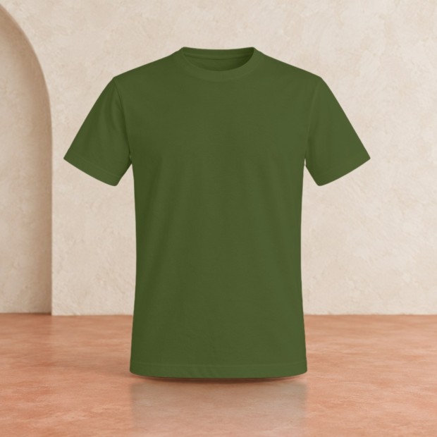 Tee-shirt homme Sol's Imperial Kaki foncé