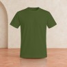 Tee-shirt homme Sol's Imperial Kaki foncé