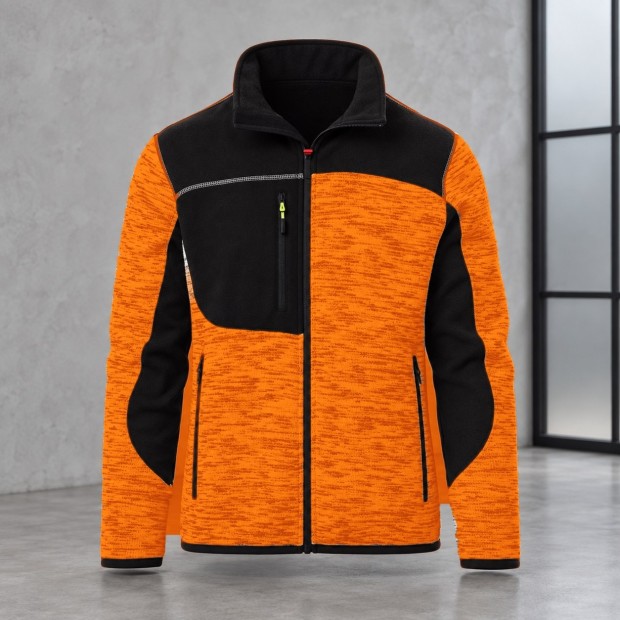Veste soft-shell Payper Travel Orange fluo / noir