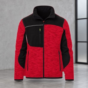 Veste soft-shell Payper Travel Rouge chiné / noir