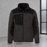 Veste soft-shell Payper Travel Gris acier chiné / noir