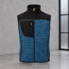 Gilet sans manches Payper Tour Bleu chiné / noir – jaune fluo