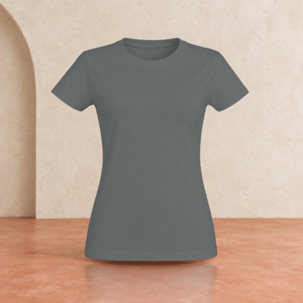 Tee-shirt femme Sol's Imperial Gris foncé