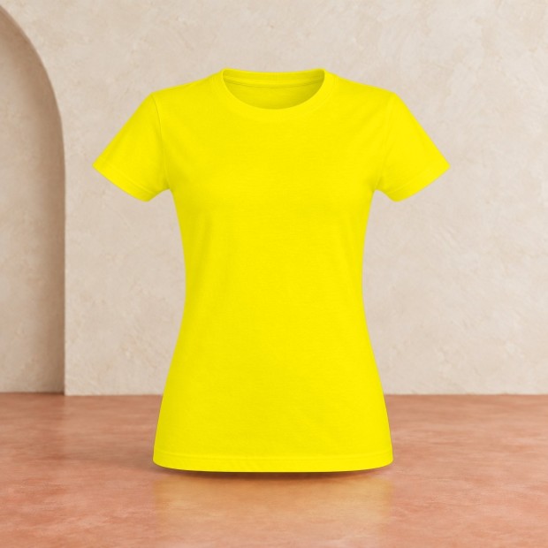 Tee-shirt femme Sol's Imperial Citron
