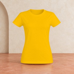 Tee-shirt femme Sol's Imperial Jaune