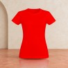 Tee-shirt femme Sol's Imperial Rouge