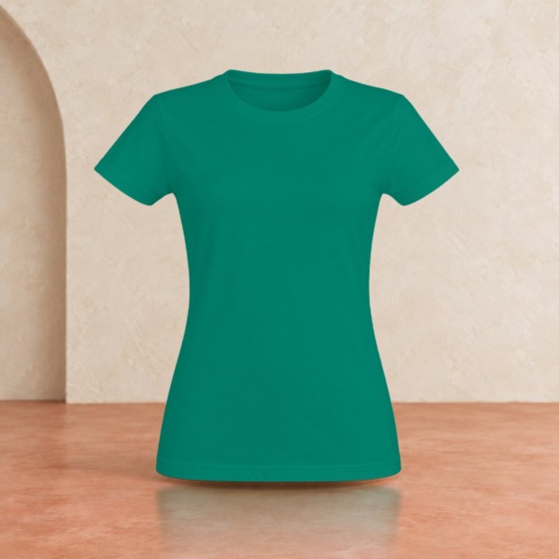 Tee-shirt femme Sol's Imperial Emeraude