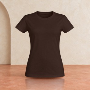 Tee-shirt femme Sol's Imperial Chocolat