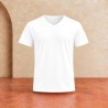 Tee-shirt col V homme Sol's Imperial Blanc