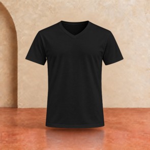 Tee-shirt col V homme Sol's Imperial Noir profond
