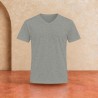 Tee-shirt col V homme Sol's Imperial Gris chiné