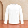 Tee-shirt manches longues homme Sol's Imperial Blanc
