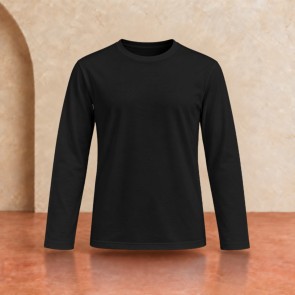 Tee-shirt manches longues homme Sol's Imperial Noir profond