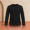 Tee-shirt manches longues homme Sol's Imperial Noir profond