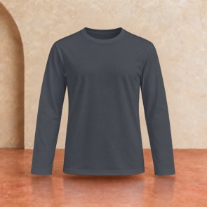 Tee-shirt manches longues homme Sol's Imperial Gris souris