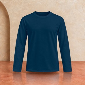 Tee-shirt manches longues homme Sol's Imperial French marine