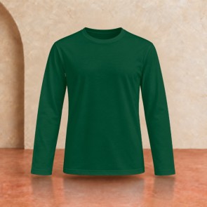 Tee-shirt manches longues homme Sol's Imperial Vert bouteille