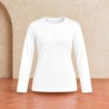 Tee-shirt manches longues femme Sol's Imperial Blanc