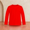 Tee-shirt manches longues enfant Sol's Imperial Rouge