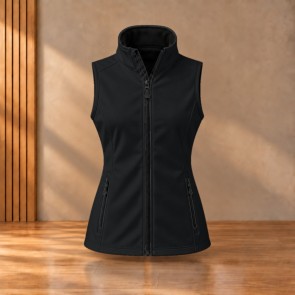 Gilet softshell femme Result R232F Black / Black