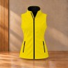 Gilet softshell femme Result R232F Yellow / Black