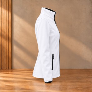 Veste softshell femme Result R231F White / Black
