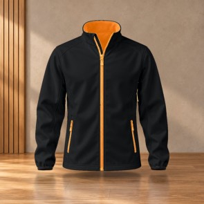 Veste softshell Result R231 Black / Orange
