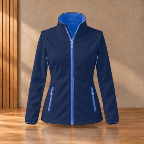 Veste softshell femme Result R231F Navy / Royal