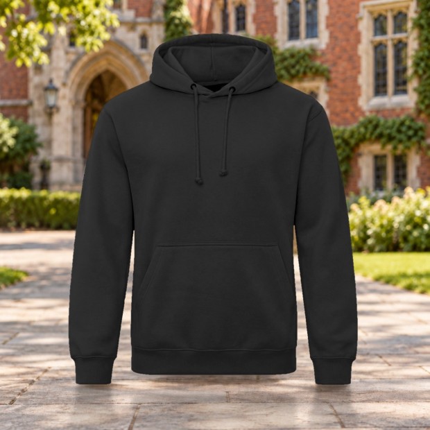 Sweat à capuche homme AWDis JH001 Jet Black
