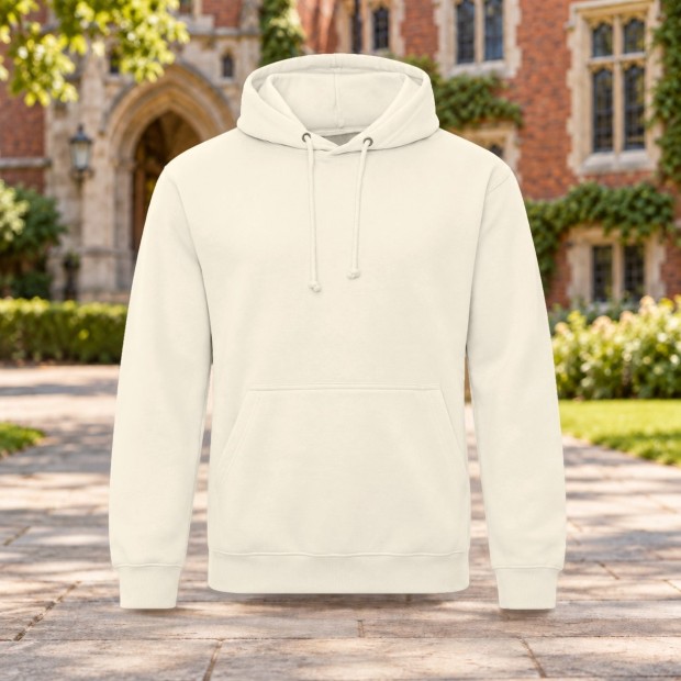 Sweat à capuche homme AWDis JH001 Vanilla Milkshake