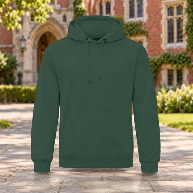 Sweat à capuche homme AWDis JH001 Bottle Green