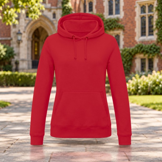 Sweat à capuche femme AWDis JH001F Fire Red