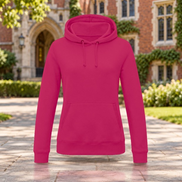 Sweat à capuche femme AWDis JH001F Hot Pink