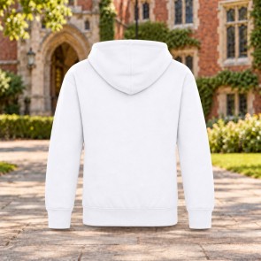 Sweat à capuche enfant AWDis JH001J Arctic White
