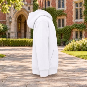 Sweat à capuche enfant AWDis JH001J Arctic White