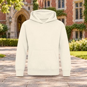 Sweat à capuche enfant AWDis JH001J Vanilla Milkshake