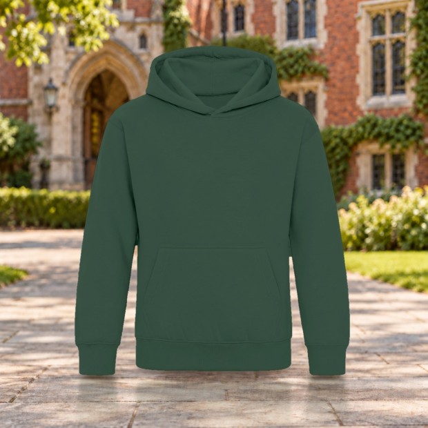 Sweat à capuche enfant AWDis JH001J Bottle Green