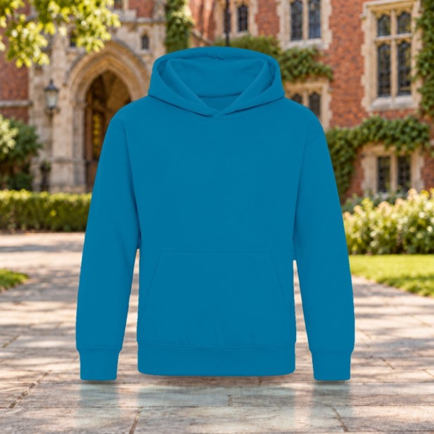 Sweat à capuche enfant AWDis JH001J Sapphire Blue