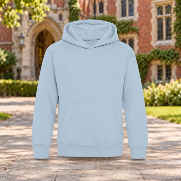 Sweat à capuche enfant AWDis JH001J Sky Blue