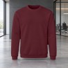 Sweat col rond homme AWDis JH030 Burgundy