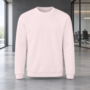 Sweat col rond homme AWDis JH030 Baby Pink