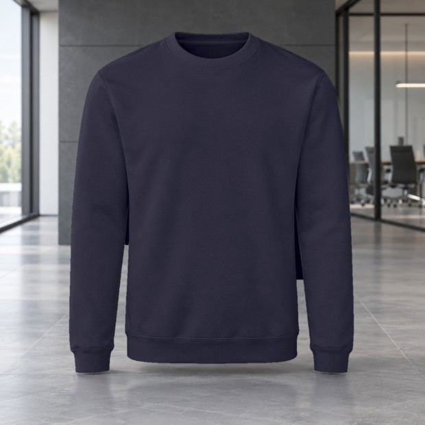 Sweat col rond homme AWDis JH030 New French Navy