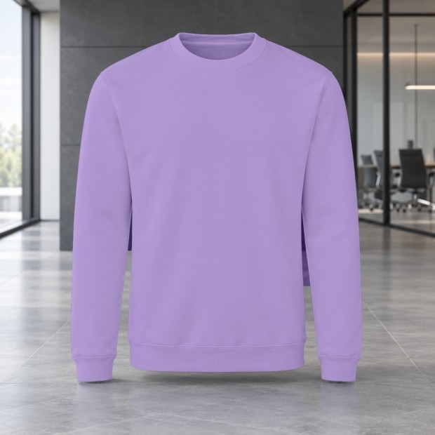 Sweat col rond homme AWDis JH030 Digital Lavender