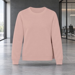 Sweat col rond femme AWDis JH030F Dusty Pink