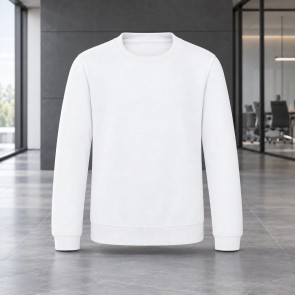 Sweat col rond enfant AWDis JH030J Arctic White