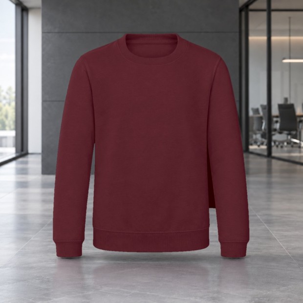 Sweat col rond enfant AWDis JH030J Burgundy