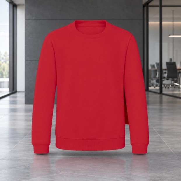 Sweat col rond enfant AWDis JH030J Fire Red