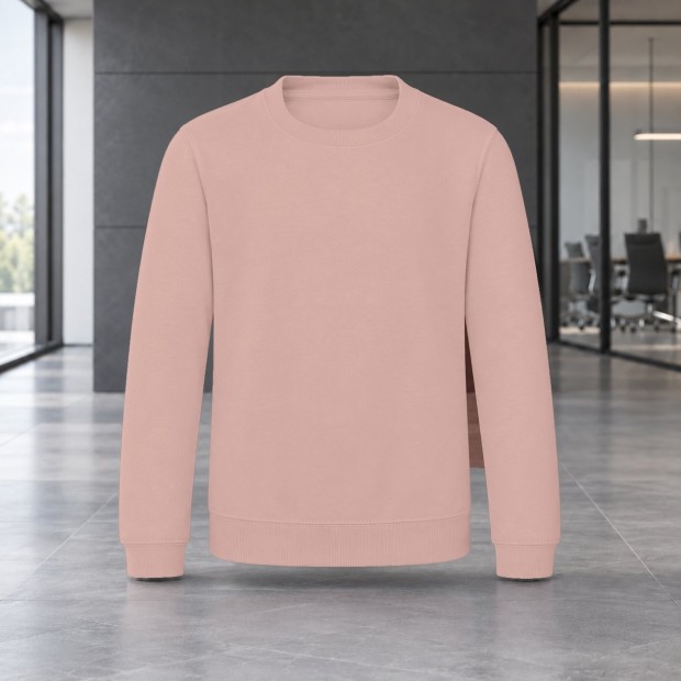 Sweat col rond enfant AWDis JH030J Dusty Pink