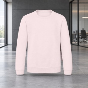 Sweat col rond enfant AWDis JH030J Baby Pink